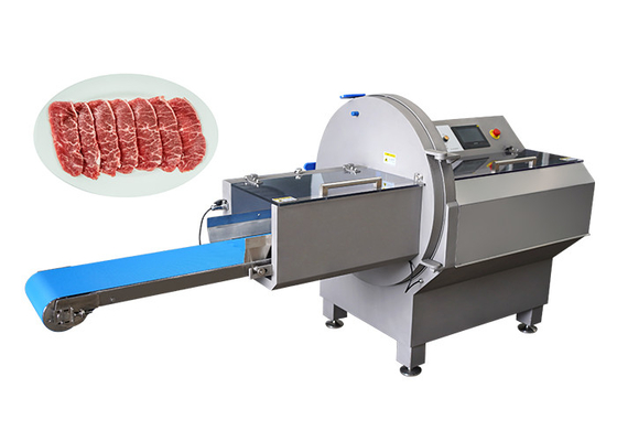 Taglierina intelligente della parte di precisione del supporto dell'affettatrice industriale della carne 4.85KW per il bacon del manzo