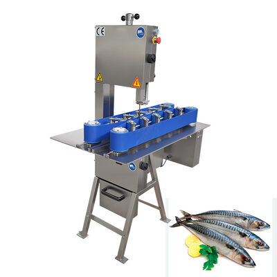 Industiral Bandsaw Frozen Fish Splitter Cutting Machine with Conveyor Belt For Food Processors