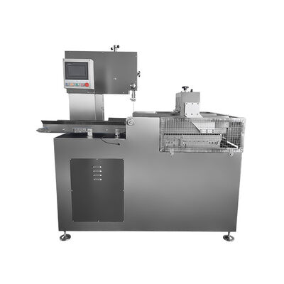 Sicurezza Macchine per segare le ossa di carne industriali con telaio robusto in acciaio inossidabile e progettato per un funzionamento completamente automatizzato