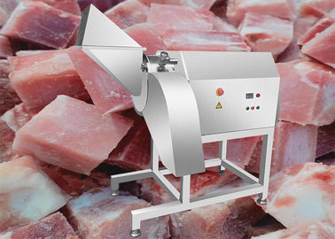 carne suina congelata cubo della taglierina del petto di pollo 1000kg/H Dicer una garanzia di anno