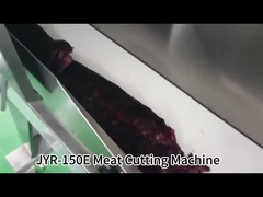 Slicers industriali di carne di manzo con sbocco a nastro trasportatore